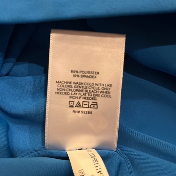 Express Body Contour Blue Corset Top Size XL - Picture 7 of 8